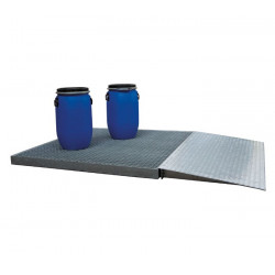 Stockman Plancher de rétention galvanisé PRG4F charge 2000kg capacité 125l Kobleo