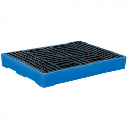 Stockman Plancher de rétention polyéthylène PRP2F charge 1000kg capacité 130l Kobleo