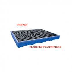 Stockman Plancher de rétention polyéthylène PRP4F charge 2000kg capacité 300l Kobleo