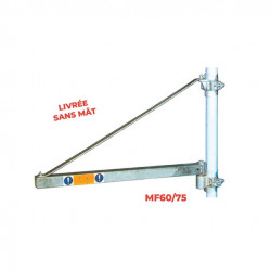 Stockman Potence tournante MF60/75 pour treuil MB 600kg Kobleo