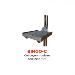 Stockman Convoyeur rouleau BINGO-C 600x500mm Kobleo
