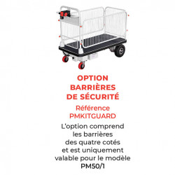 Stockman Barrières grillagées Stockman PMKITGUARD pour PM50/1 plateforme Kobleo