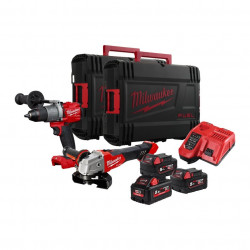 Milwaukee Pack machines 18V Li-Ion M18FPP2Y2-503X avec chargeur et batteries Kobleo