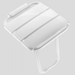 Delabie Siège de douche relevable blanc charge 135Kg Delabie Kobleo