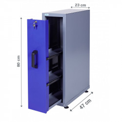 Kupper Armoire encastrée 1 tiroir bleu 12167 Kupper Kobleo