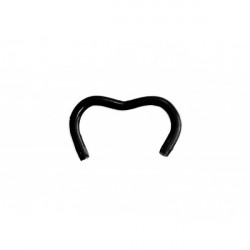 Edma Boîte de 1000 pièces d'agrafe Omega 20 galva plastifié noir EDMA Kobleo