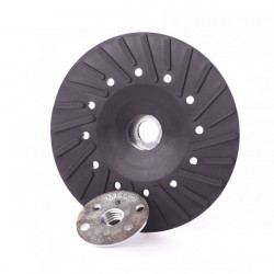 Leman Plateau caoutchouc pour disque fibre 125mm M14 Leman Kobleo