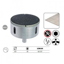 Leman Trépan diamanté carrelage 127mm Leman Kobleo Leman Trépan diamanté carrelage 127mm Leman Kobleo