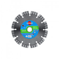 Leman Disque diamant segment turbo granit quartz D160mm Leman Kobleo
