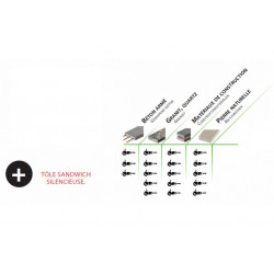 Leman Disque diamant segment turbo granit quartz D160mm Leman Kobleo