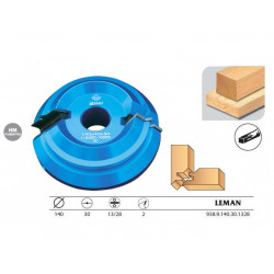 Leman Porte-outils 938.9.140.30.1328 bouvetage à 45° D140mm z2 Leman Kobleo