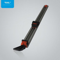 Leman Rail réglable de guidage pour scie circulaire 1250mm Leman Kobleo