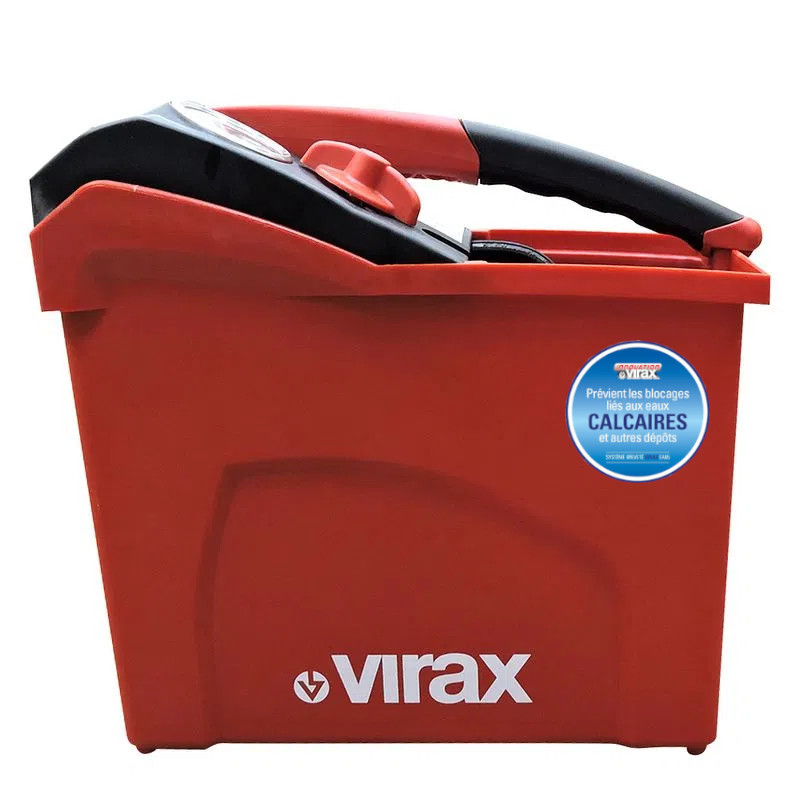 Virax Pompe d'épreuve manuelle haute pression 100bar réservoir 10L Virax Kobleo