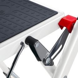Hailo Marchepied 2 marches extraplat Ht d'accès 225cm blanc Mini Hailo Kobleo