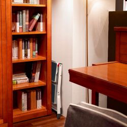 Hailo Marchepied 2 marches extraplat Ht d'accès 225cm blanc Mini Hailo Kobleo