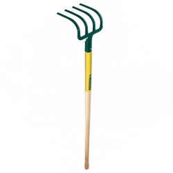 Leborgne Croc de jardin 4 dents triangulaires manche bois 407081 LEBORGNE Kobleo