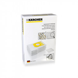 Karcher 5 Sacs sachet filtre ouate pour VC6 Karcher Kobleo