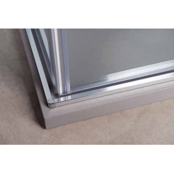 Samo Paroi douche d'angle ouverture coulissante 87-89cm droite Acrux Kobleo