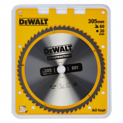 DeWalt Lame de scie circulaire stationnaire 305x30mm, 60 dents DT1960 DeWalt Kobleo