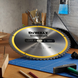 DeWalt Lame de scie circulaire stationnaire 305x30mm, 60 dents DT1960 DeWalt Kobleo