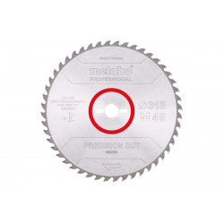Metabo Lame de scie circulaire HW/CT 315x2.8x30mm 48 WZ Metabo Kobleo