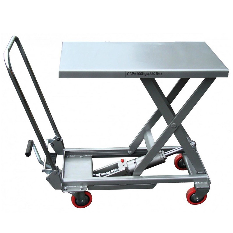 Stockman Table élévatrice manuelle aluminium 100Kg BAL100 Stockman Kobleo