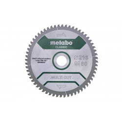 Metabo Lame de scie circulaire «multi cut» classic 216x24x30 mm 60 dents FZ/T Kobleo