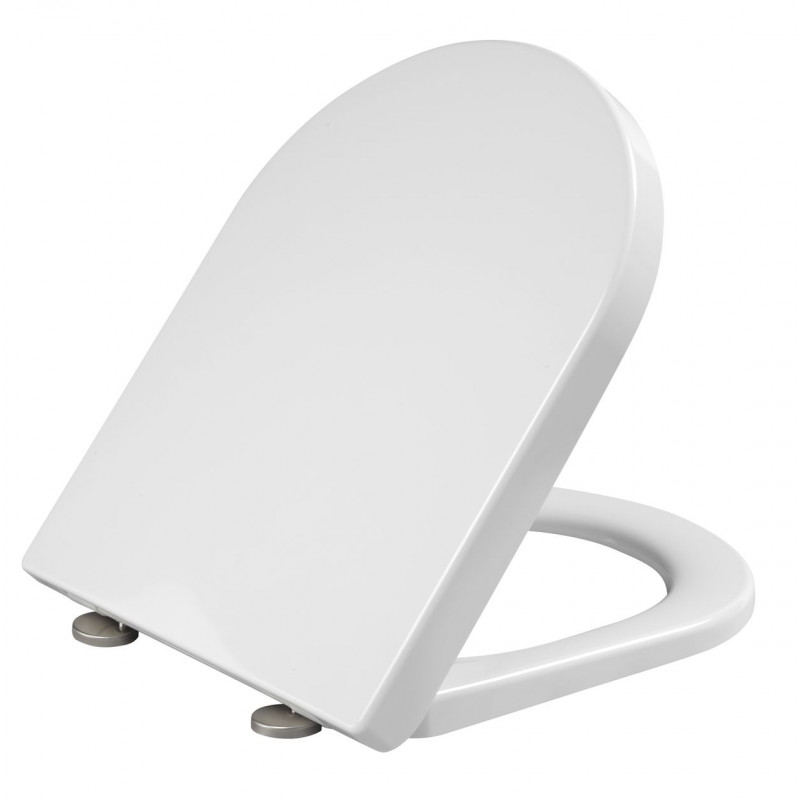 Allibert Abattant Wc Rainbow blanc brillant pour cuvette droite Allibert Kobleo Allibert Abattant Wc Rainbow blanc brillant pour cuvette droite Allibert Kobleo