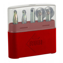 Rubi Kit de molettes complètes de 5 diamètres Kobleo
