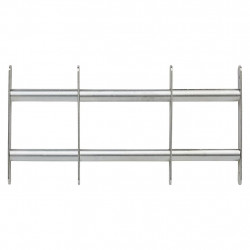 Abus Grille de fenêtre FGI5300 réglable 50-65x30cm alu Kobleo