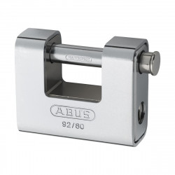 Abus Cadenas blindé 92/80 monobloc 80mm avec 2 clés Kobleo