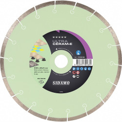 Sidamo Disque diamant ULTRA CÉRAM-E D230x25,4x2,2mm Sidamo Kobleo