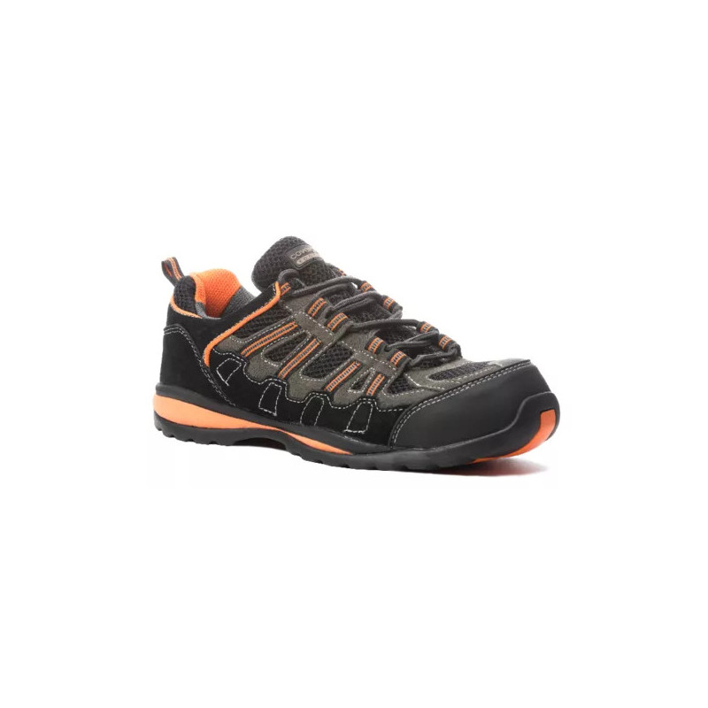 Coverguard Chaussures de sécurité Helvite S1P taille 45 noir/orange Kobleo