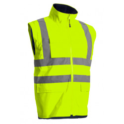 Coverguard Parka 4 en 1 Kanata haute visibilité polyester jaune/marine taille M Kobleo Coverguard Parka 4 en 1 Kanata haute visibilité polyester jaune/marine taille M Kobleo