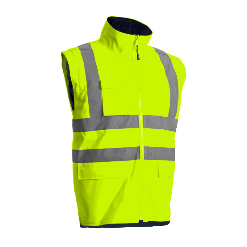 Coverguard Parka 4 en 1 Kanata haute visibilité polyester jaune/marine taille M Kobleo Coverguard Parka 4 en 1 Kanata haute visibilité polyester jaune/marine taille M Kobleo