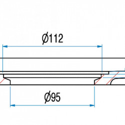 Samo Receveur douche rectangle anti-glisse 160x80 cm Blanc bondeVidage STON Kobleo