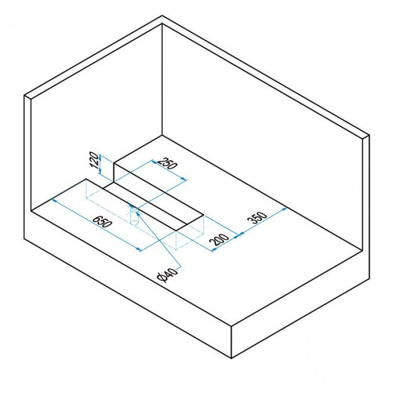 Samo - Receveur douche rectangle anti-glisse 160x80 cm Blanc bondeVidage  STON