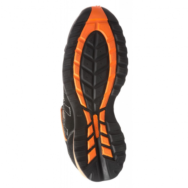 Coverguard Bottes de sécurité Helvite S1P taille 41 noir/orange cuir velours Kobleo Coverguard Bottes de sécurité Helvite S1P taille 41 noir/orange cuir velours Kobleo