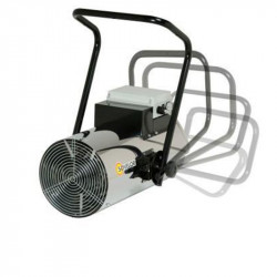 Sovelor Chauffage air pulsé suspendu électrique inox 380V~3 50 Hz 15 kW DS15I Kobleo