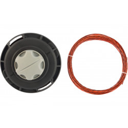 Ryobi Tête double fil Reel-Easy rembobinage facile fil HD torsadé Diam 24mm  Kobleo