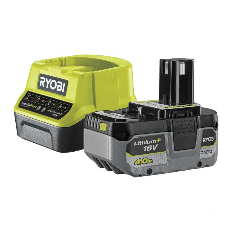 Ryobi Pack chargeur et batterie RC18120-140X One+ 18V 4,0Ah lihtium+ Ryobi Kobleo