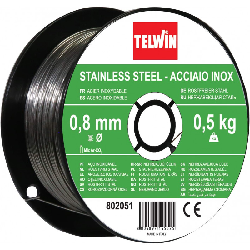 Telwin Bobine fil inox 0.8mm 0,5Kg Telwin Kobleo