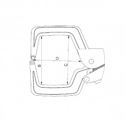 Dolex Pince étau mono serrage grande ouverture 280mm PGO280 Dolex Kobleo