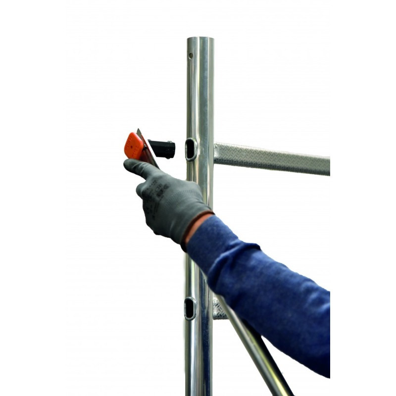 Duarib Echafaudage Duarib AL205 alu roulant base standard ht travail 4,90m Kobleo Duarib Echafaudage Duarib AL205 alu roulant base standard ht travail 4,90m Kobleo