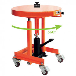 Stockman Table élévatrice à plateau tournant 200 kg MD20R Kobleo