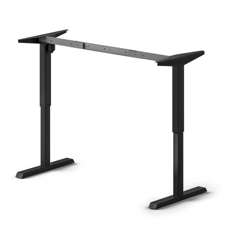 Emuca Table motorisée Emuca hauteur réglable noir acier Kobleo