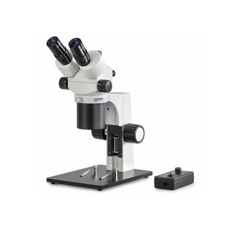 Kern sohn Microscope trinoculaire OZC583 zoom 1,8x-6,5x éclairage Led 2W Kern Kobleo
