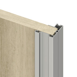 Emuca Système coulissant Emuca pour armoires à 2 portes profils Vall 19mm Kobleo