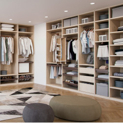 Emuca Miroir extractible Emuca pour armoire Moka 1130x440mm peint en moka Kobleo