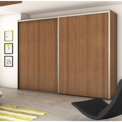 Emuca Système coulissant Emuca pour armoires à 2 portes profils Sharp 16mm Kobleo